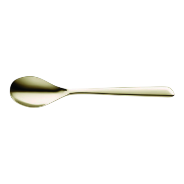 WMF Espresso-/Mokkalöffel SHADES PVD Hellgold 11 cm – Cromargan® (12 St.)