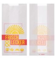 Faltenbeutel mit Sichtfenster 12 + 5 x 28 cm...