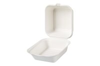 Burgerbox 15 x 15 cm Bagasse | VPE 500 (4 x 125)