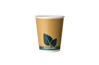 Pappbecher 8oz "Grean Leaves"