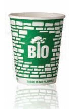 Kaffeebecher Doppelwandig 8oz "Brick Wall"