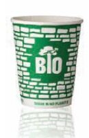 Kaffeebecher Doppelwandig 8oz "Brick Wall"