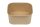 Quadratische Essbox Kraftpapier 1000 ml