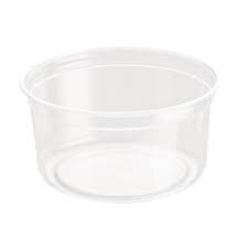 Runder Siegelbecher PET klar Ø 117 mm (Inhalt: 350 ml)