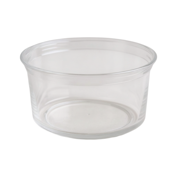 Runder Siegelbecher PET klar Ø 117 mm (Inhalt: 350 ml)