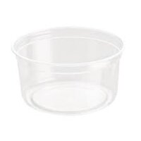 Runder Siegelbecher PET klar Ø 117 mm (Inhalt: 350...