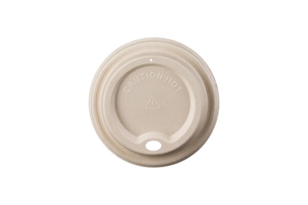 Becherdeckel 80 mm braun | VPE 1000 (20 x 50)