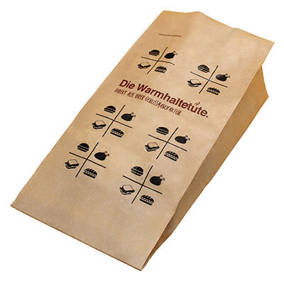 Thermobeutel braun Die Warmhaltetüte 1/1