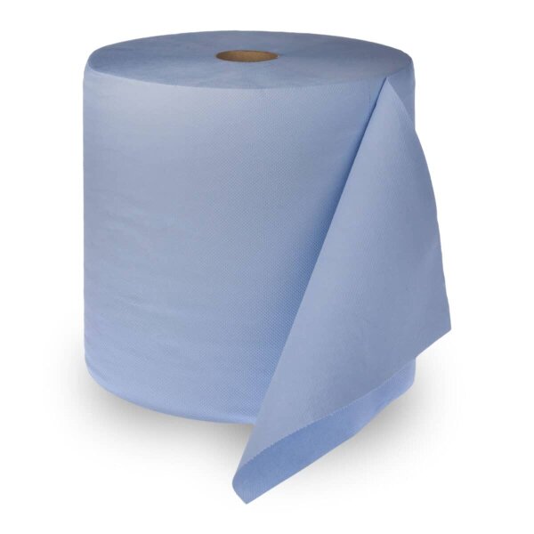 Putztuchrolle blau 2-lagig 38 cm x 330m 1er