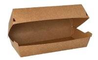 Baguettebox 23,5 x 12 cm braun