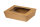 Foodbox rechteckig 500 ml Kraft/PET Sichtfenster