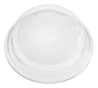 Domdeckel ohne Loch transparent, Ø 9,5-H4,3 cm