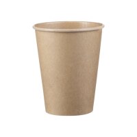 Kaffeebecher 12oz einwandig braun | VPE 100 (20 x 50)