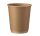 Kaffeebecher 8oz doppelwandig braun