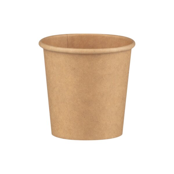 Becher Kraftpapier 118 ml Ø 62 mm 4oz | VPE 3000 (30 x 100)