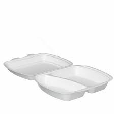 Menübox 2-geteilt HP4 weiß