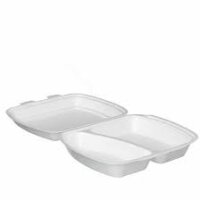 Menübox 2-geteilt HP4 weiß