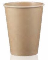 Kaffeebecher 16oz Kraft braun einwandig