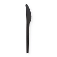 CPLA Premium Mehrweg Messer schwarz | VPE 1000 (10 x 100)