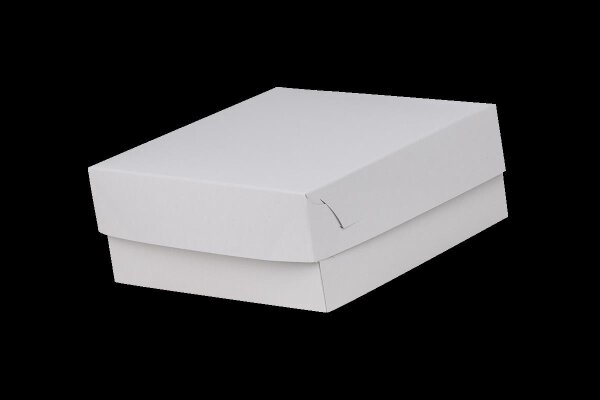 Kuchenbox Aluminium weiß groß