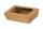 Foodbox rechteckig 500 ml Kraft/PET Sichtfenster