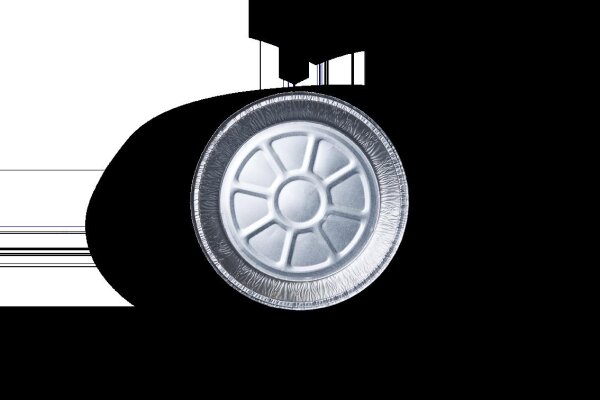 Aluschale rund C807L Ø 208 mm (Inhalt: 1000 ml)