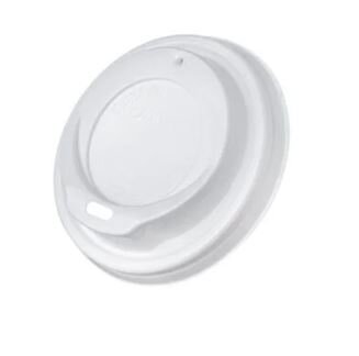 Deckel für Kaffeebecher 12oz PP weiß Ø 90 mm
