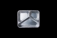 Aluschale R881G 227 x 177 x 30 mm 3-geteilt