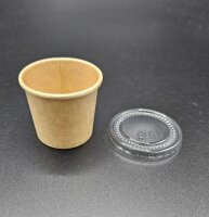 Deckel RPET für Dressingbecher 60 ml