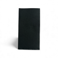 Serviette Soft Point 40 x 40 cm 2-lagig 1/8KF schwarz - IT