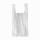 LDPE Hemdchentragetasche weiß 30 x 18 x 52 cm 50 my