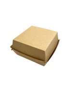 Burgerbox 16 x 15,5 x 10 cm neutral braun XL