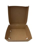 Burgerbox 16 x 15,5 x 10 cm neutral braun XL