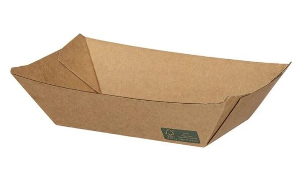 Food Schale Kraft braun 23oz beschichtet