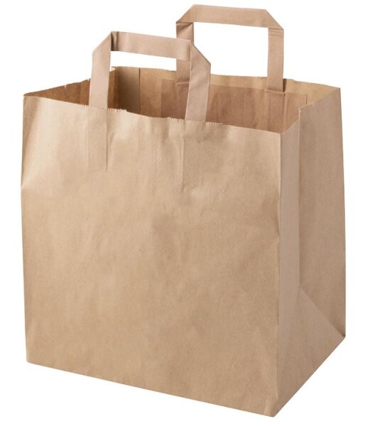 Foodbag 26 + 17 x 25 cm neutral braun | VPE 250