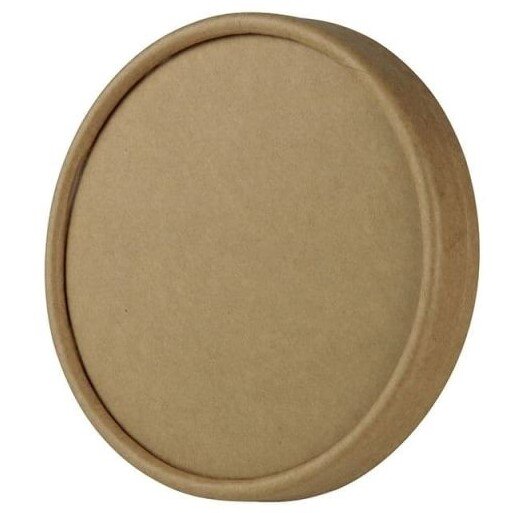 Deckel für Bowl 750/1000 ml Kraftpapier neutral | VPE 300