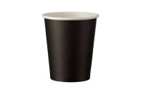 Trinkbecher 8oz schwarz doppelwandig