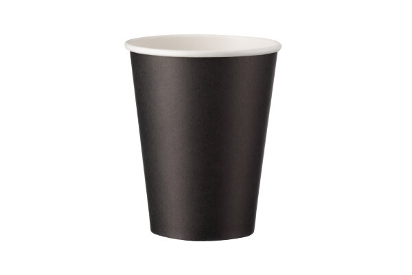 Trinkbecher 12oz schwarz doppelwandig