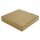 Pizzakarton 20 x 20 x 4 cm neutral braun Doppelkraft | VPE 100