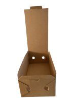 Calzone Box 27 x 17 x 7 cm neutral braun