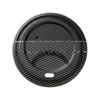Deckel für Kaffeebecher Ø 90 mm schwarz | VPE...