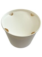 Bucket 60oz weiß neutral inkl. Deckel