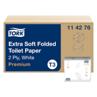 Tork extra weiches Einzelblatt Toilettenpapier weiß T3