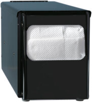 Serviettenspender Metall für 24 x 30 cm, schwarz...
