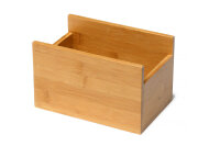 Servietten- & Besteckkästen Bambus 18 x 12 cm...