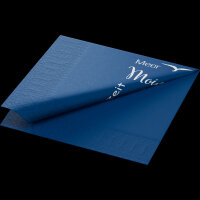 Zelltuchservietten 33 x 33 cm, 2-lagig, 1/8-Kopffalz, Motive Meer Freude (VPE 1200 St.)