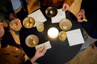 Zelltuchservietten 33 x 33 cm, 3-lagig, 1/4-Falz, Uni, Kleinpack weiß (VPE 500 St.)