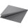 Zelltuchservietten 33 x 33 cm, 3-lagig, 1/4-Falz, Uni granite grey (VPE 1000 St.)