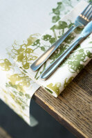 Zelltuchservietten 33 x 33 cm, 3-lagig, 1/4-Falz, Motive, Kleinpack Green Umbles (VPE 500 St.)