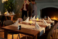 Zelltuchservietten 33 x 33 cm, 3-lagig, 1/4-Falz, Motive, Kleinpack Wood & Deer (VPE 500 St.)